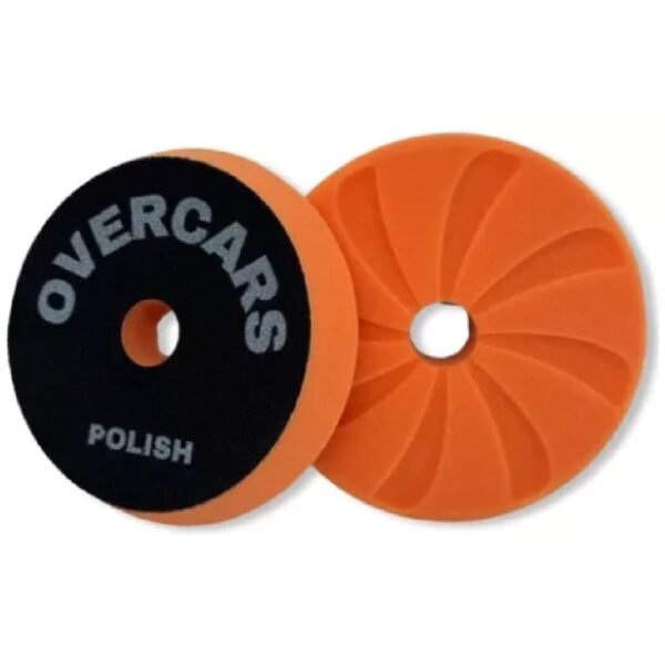 PAD ROTORBITAL NARANJA ESPIRAL CORTE MEDIO 5" - Overcars