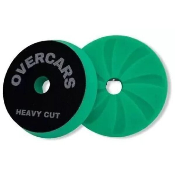 PAD ROTORBITAL VERDE ESPIRAL CORTE ALTO 5" - Overcars