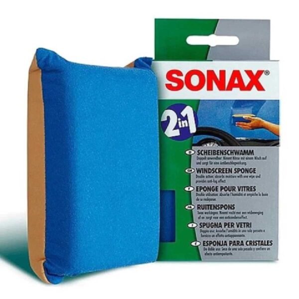 ESPONJA P/VIDRIOS 2 EN 1 - Sonax