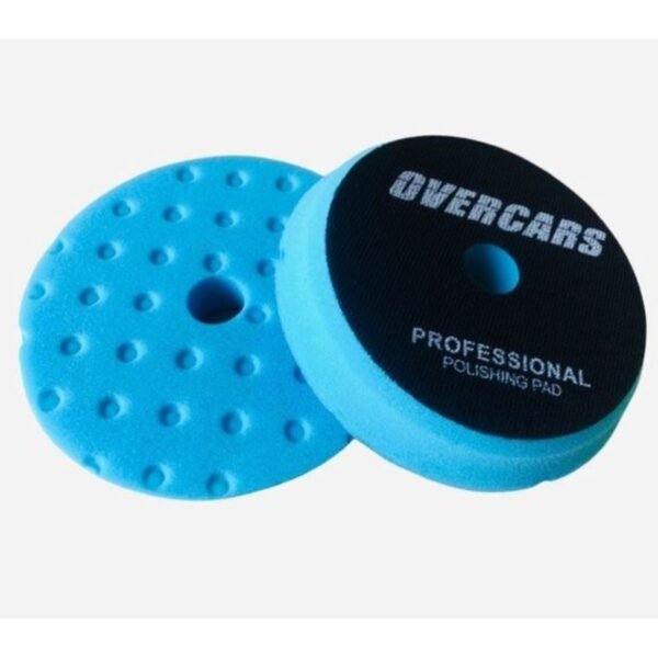 PAD CCS 5" AZUL CORTE BAJO ROTORBITAL - Overcars
