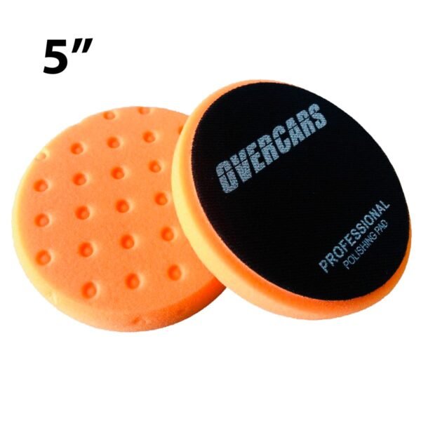 PAD CCS 5" NARANJA CORTE MEDIO ROTATIVA - Overcars