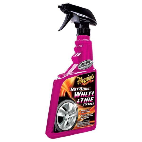 LIMPIA LLANTAS Y CUBIERTAS HOT RIMS ALL WHEEL CLEANER SPRAY X 710 ML - Meguiar’s